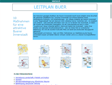 Tablet Screenshot of leitplan.buer.de